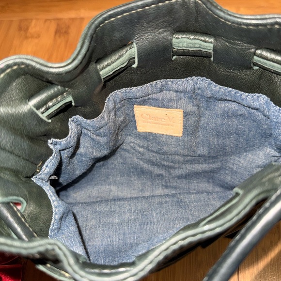 Authentic Clare V. Petit Henri Bag – Dark Green - Picture 4 of 6